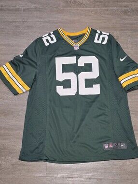 NFL Green Bay Packers Clay Matthews #52 Jersey Mens XLarge On Field Nike